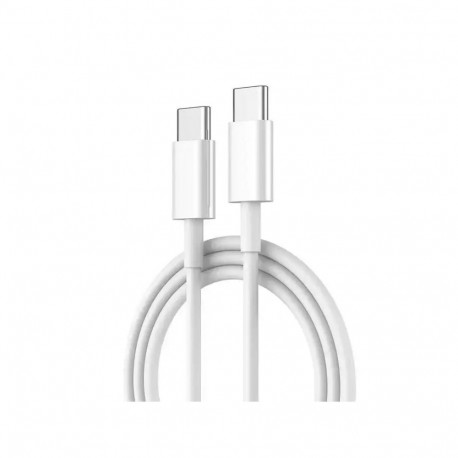 Goodbuy data transfer and charging cable | USB-C to USB-C | 18W | 1m | white