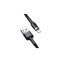 Baseus Cafule data transfer and charging cable | USB-A to Lightning | 7.5W | 2m | black