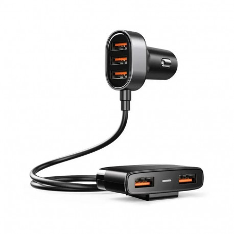 Joyroom JR-CL03 Multi 5 Ports USB-A Car Charger | black