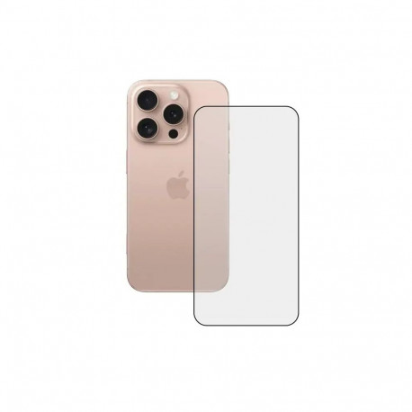 Fusion full glue 5D kaitseklaas telefonile iPhone 16 Plus must