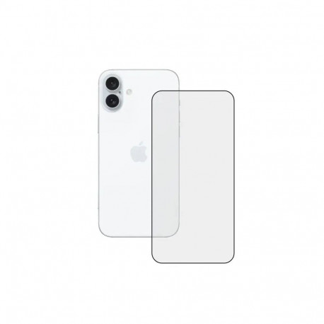 Fusion 5D tempered glass for phone Apple iPhone 16 black