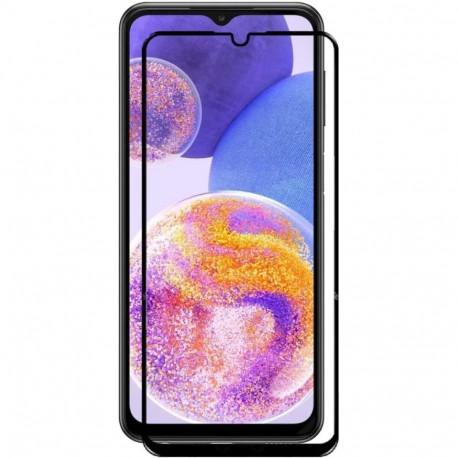 Fusion Samsung tempered glass for phone Galaxy A24 4G | Galaxy A25 5G black