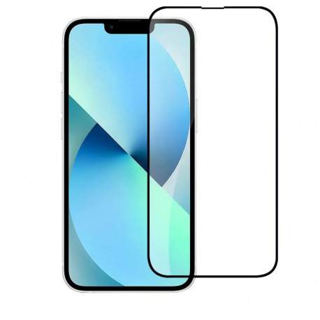 Fusion Double tempered glass for phone iPhone 14 Pro black