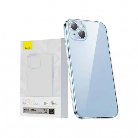 Baseus Simple phone case for iPhone 14 Plus transparent