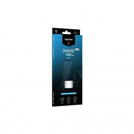 MS Diamond Glass Edge Lite tempered glass for phone Xiaomi Redmi 12C black full cover