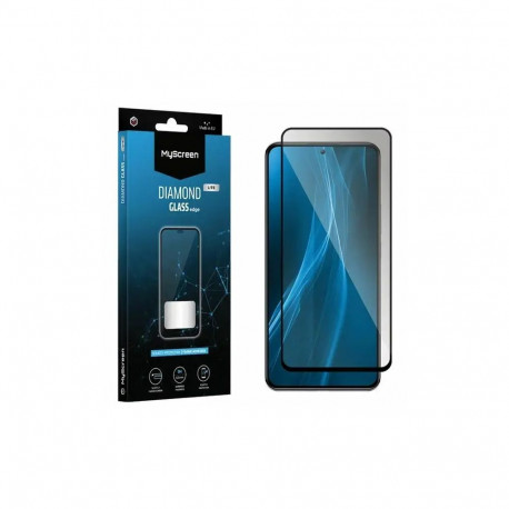 MS Diamond Glass Edge Lite tempered glass for phone Xiaomi Poco M5s black full cover