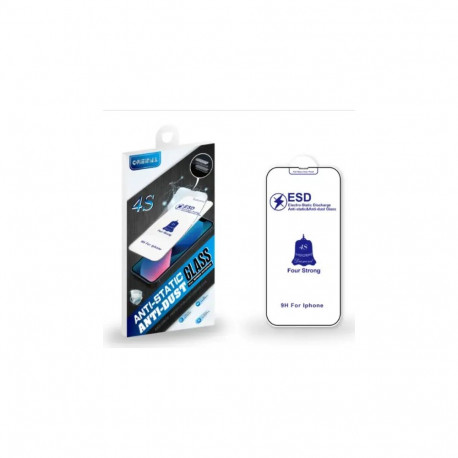 Fusion Anti-Static Dust Proof tempered glass for phone iPhone 11 | XR black