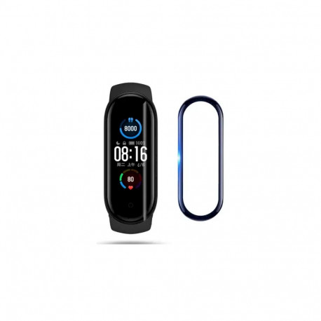 Fusion Accessories kaitseklaas Xiaomi Mi Band 7 jaoks | must