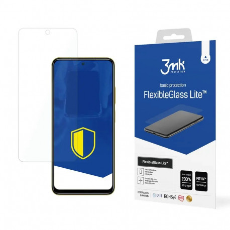 3mk FlexibleGlass Lite™ karastatud klaas telefonile Xiaomi Poco X4 Pro 5G