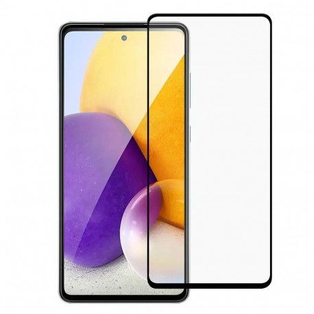 Fusion full cover 5D tempered glass for phone Samsung Galaxy A53 5G black