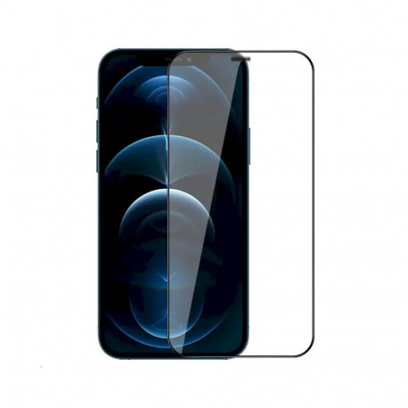 Nillkin HD full cover tempered glass for phone iPhone 12 6.1 black