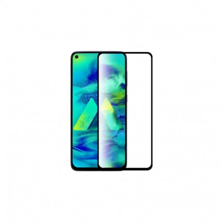 HOFI Fusion Full Glue 5D tempered glass full coveraged with frame for phone Samsung Galaxy M51 black