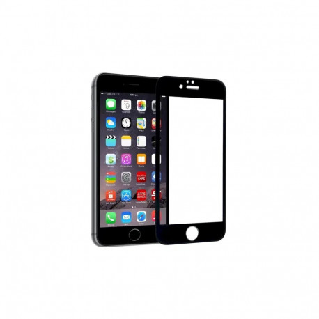 Fusion karastatud klaas täieliku kattega telefonile iPhone 6 | iPhone 6S, must