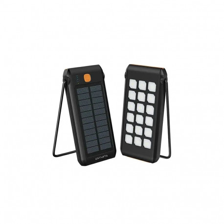 4smarts Solarny TitanPack Flex väline aku (powerbank) | 10000 mAh | must, oranž