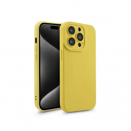 Fusion Softy protect silicone case for Apple iPhone 14 yellow