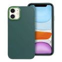 Fusion Frame back case silicone for Apple iPhone 15 Plus green