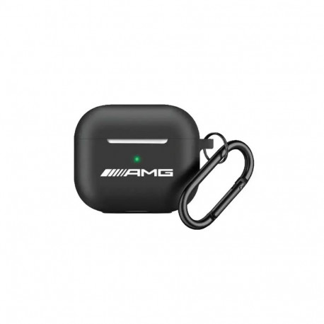 AMG AMAP2RBK AirPods Pro 2 cover czarny|black Silicone White Logo