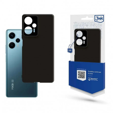 3MK Matt phone case for Poco F5 black