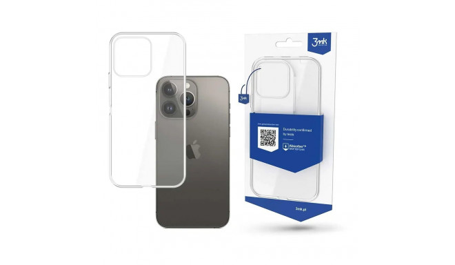 3mk Clear telefoni ümbris iPhone 14 Pro Max läbipaistev