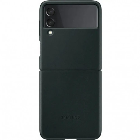 Samsung EF-VF711LGE leather phone case for Samsung Galaxy Z Flip 3 (F711) green