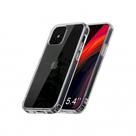 Fusion Ultra Back Case 2 mm Protect Silicone Case For Apple iPhone 12 Mini Transparent