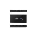 Switch USB KVM USB 2x4 UGREEN USB 2.0 (black)