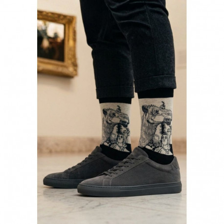 SOKISAHTEL Eduard Wiiralt BERBERI TÜDRUK puuvillased kunstisokid 444, 684