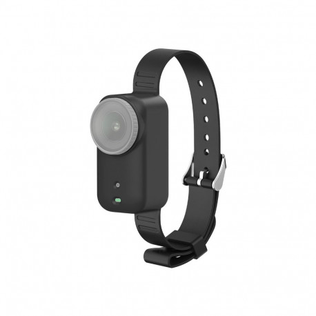 Silicone band / Pet collar Puluz for DJI Osmo Nano (Black)