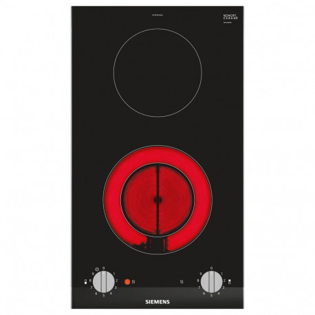 "Siemens ET375CFA1E iQ300 Einbau-Kochfeld autark 30cm Design-Rahmen"