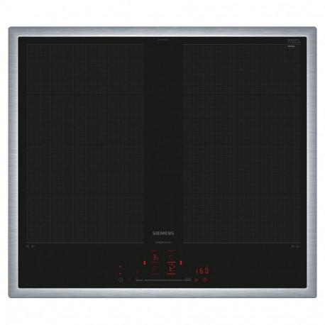 "Siemens EX645HXC1E iQ700 Induktionskochfeld 60 cm Schwarz, Mit Rahmen aufliegend"