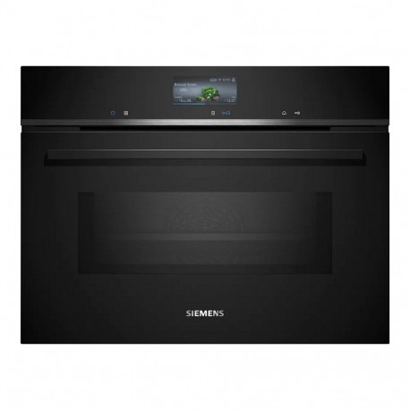 "Siemens CM776GKB1 iQ700 Einbaubackofen mit Mikrowellenfunktion"