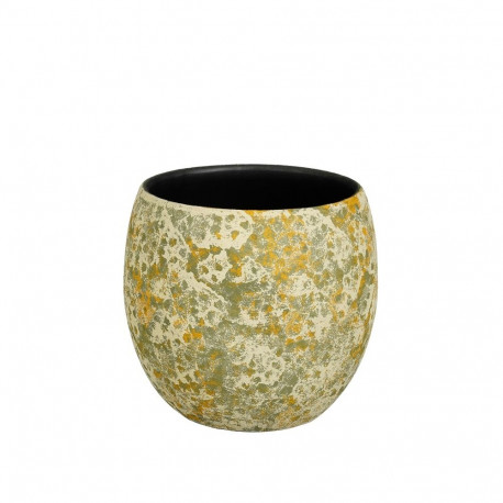 CERAMIC POT NIKAI D20 H20CM GREEN
