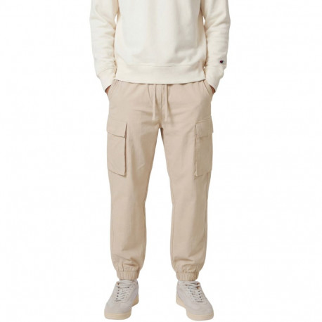 Spodnie męskie Champion Woven Cargo Pants beżowe 221867 MS041 XL