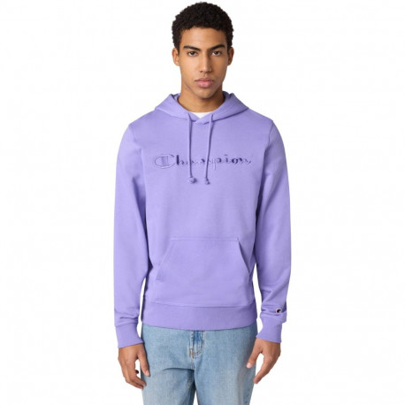 Bluza męska Champion Hooded Sweatshirt fioletowa 220782 VS024 S