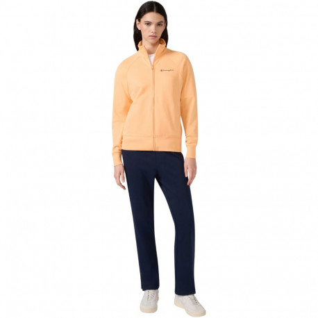 Dres damski Champion Full Zip Suit pomarańczowo-granatowy 117988 OS069 2XL