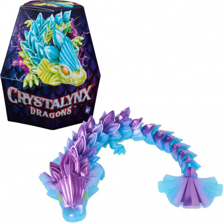 CrystaLynx sorteeritud väike draakonifiguur, 1 figuur