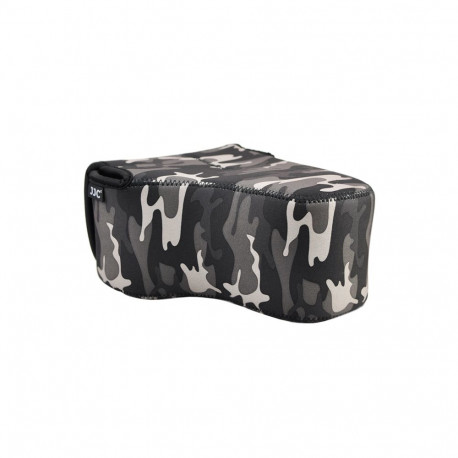 JJC OC MC3GR neopreen Camera afdekking Camouflage grijs
