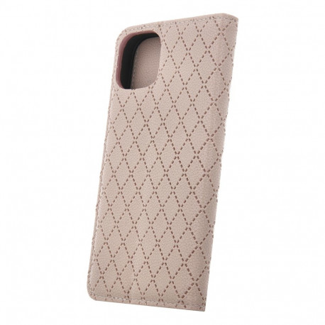 Kaardivahega mobiiliümbris Setty Galaxy A57 Wallet Smart Caro, beež