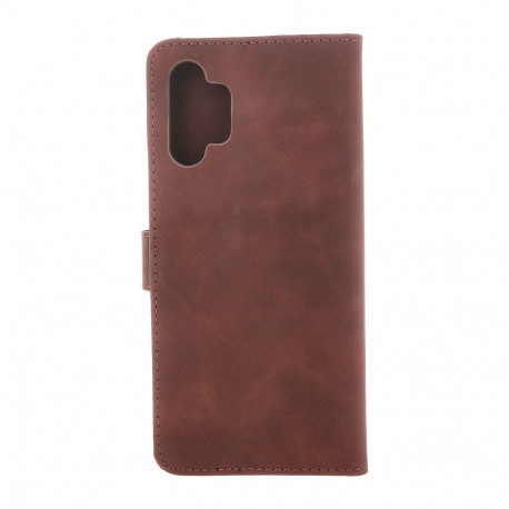 Kaardivahega mobiiliümbris Setty Galaxy A57 Wallet Smart Velvet, pruun