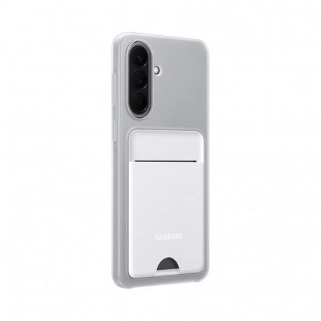 Mobiili tagakaas Samsung Galaxy A57, kaardivahega, helehall