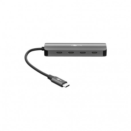 USB jagaja GOOBAY USB-C - 4x USB-C (USB 3.2) 10 Gbit/s