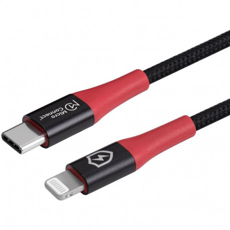 USB kaabel Microconnect USB-C - Lightning, andmete blokeerija, 1.5m