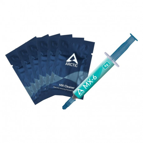 Termopasta Arctic Termopasta ARCTIC MX-6 (4g) with 6pcs MX Cleaner