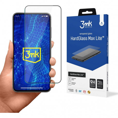 3mk glass screen protector Samsung Galaxy S24+ HardGlass Max Lite, black