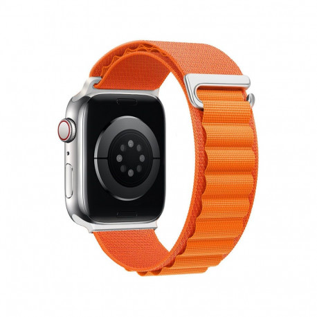 Kellarihm Trendybay Apple Watch 44/45/46/49mm nailon oranž