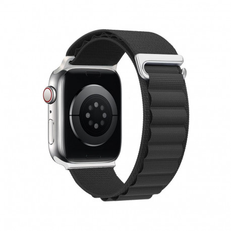 Kellarihm Trendybay Apple Watch 44/45/46/49mm nailon must
