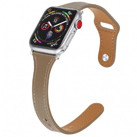 Kellarihm Trendybay Apple Watch 44/45/46/49mm, nahk pruun