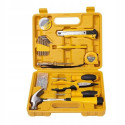 DELI TOOLS household tool Set 18pcs|set Yellow