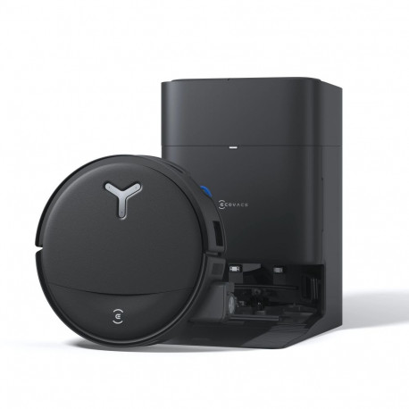 Ecovacs Robotic Vacuum Cleaner | DEEBOT T80S OMNI BLACK | Wet&Dry | 6400 mAh | 24800 Pa | Black