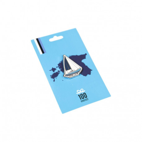 SOKISAHTEL EST TALLINN purjekaga mereteemaline rinnamärk 425